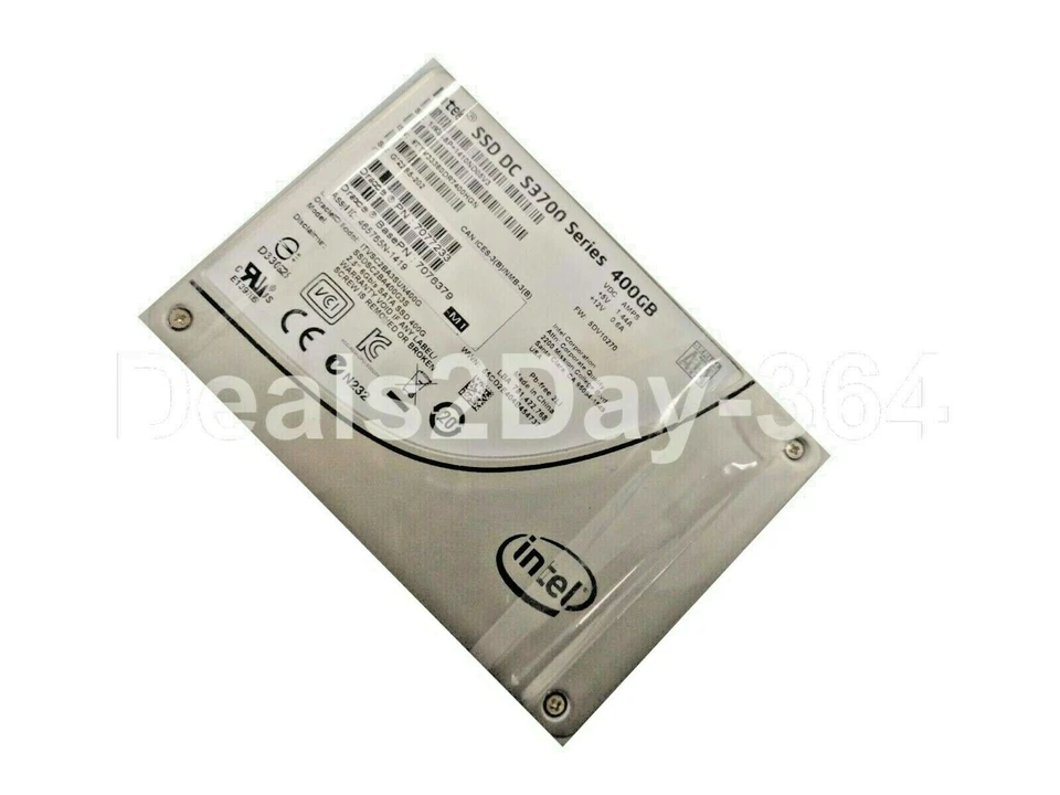 Intel DC S3700 400GB Internal 2.5" (SSDSC2BA400G3) SSD, MLC enterprise - Image 2 of 4