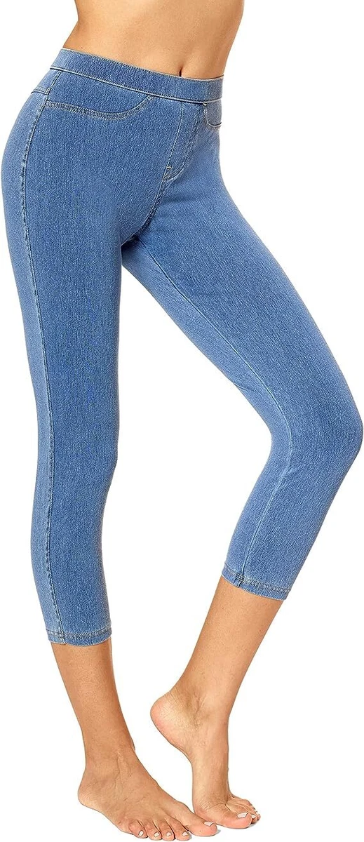 No nonsense denim capri best sale leggings