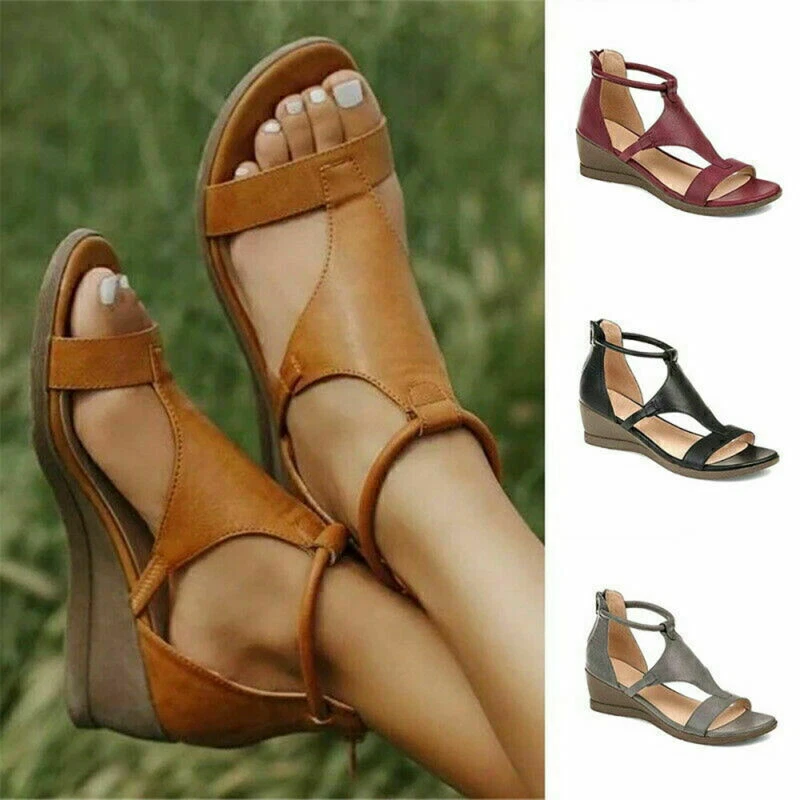 Low heel deals wedges uk