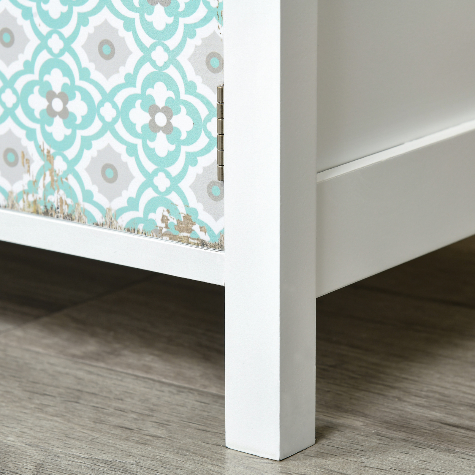 Sideboard Anrichte Shabby Chic Schrank Mehrzweckschrank Holz Bunt