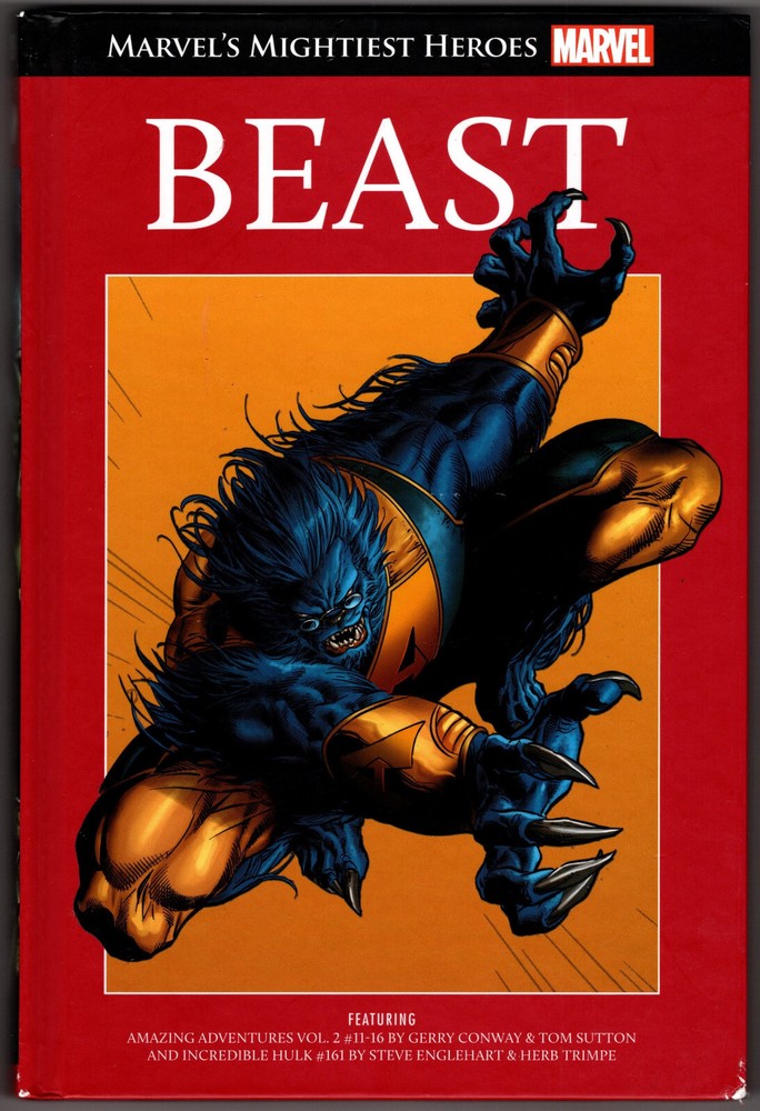 Marvel's Mightiest Heroes vol 19 BEAST HC hardcover Hachette X-MEN HULK - RARE