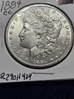 🌟 1884-CC BU UNC Carson City Morgan Silver Dollar $1 Coin
