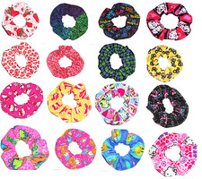 Hair Scrunchie Licensed Print Fabric Scrunchies by Sherry NEW