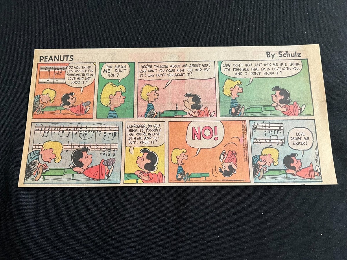 02 PEANUTS by Charles Schulz Lot of 52 Sunday Third Page Strips