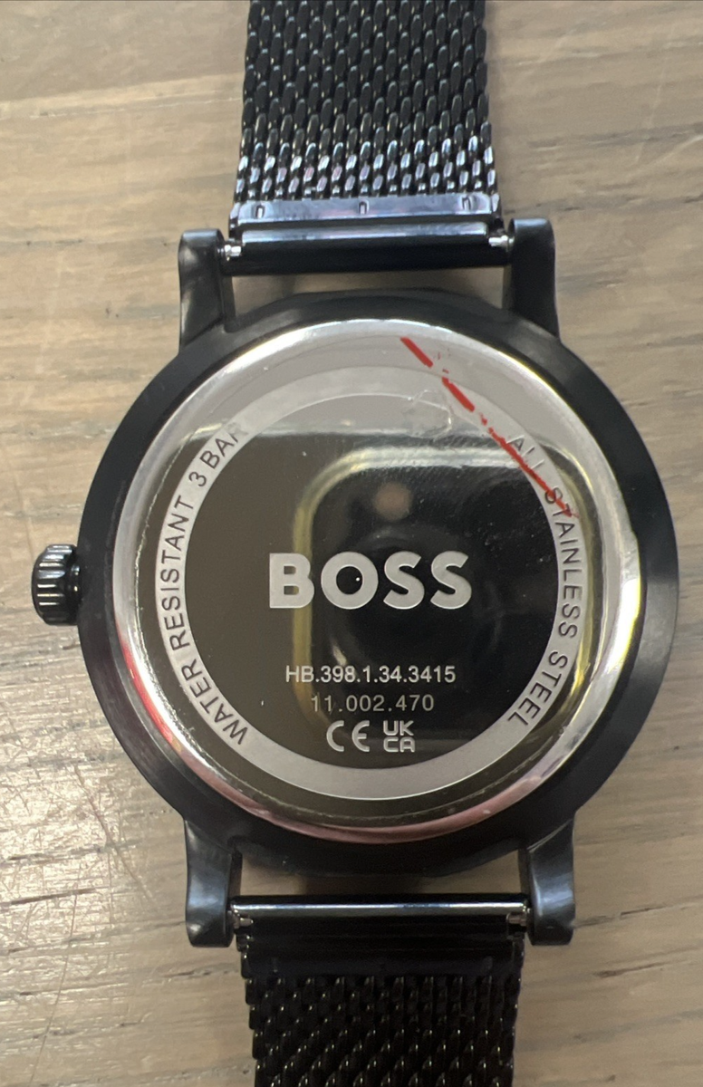 Mens Hugo Boss Integrity Stainless Steel Milanese Mesh Watch