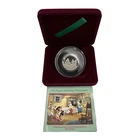 1990 Mickeys Holiday Treasures - Merry Christmas - New Years - 1oz Silver Proof