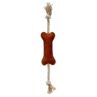Flamingo Hundespielzeug Swa Knochen Leder Braun 51X8X4Cm FüR Hunde