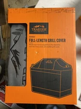 Traeger Ironwood XL Full-Length Trolly Grill Cover - Gray (BAC603)