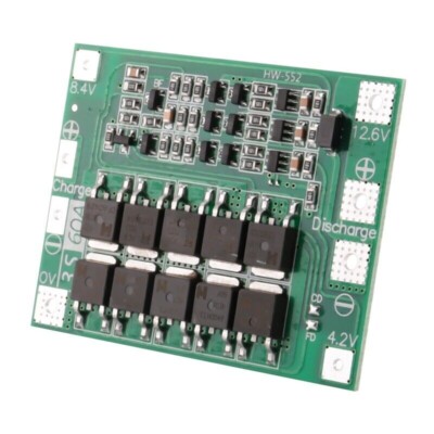 (4)  3S 60A Bms Board Lithium Li-Ion 18650 Battery  Board With Balance