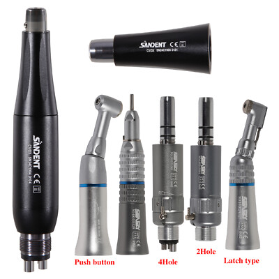 SANDENT Low Speed Slow 2/4 Holes Handpiece /Hygiene Prophy Handpiece