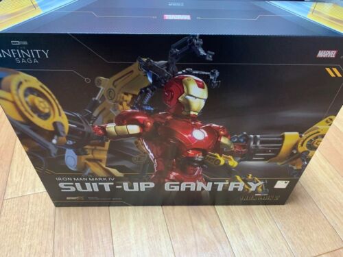 Iron Man Mark Ⅳ Suit Up Gantry Medium Action Toy  Avengers Endgame Figure used - Picture 1 of 6