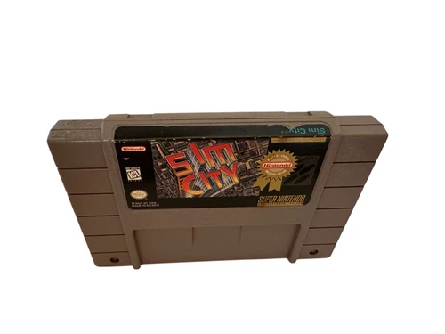 SimCity (Super Nintendo Entertainment System, 1991)  Genuine OEM Authentic