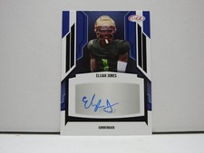 2024 Sage Elijah Jones RC Autograph Black A-EJ Arizona Cardinals