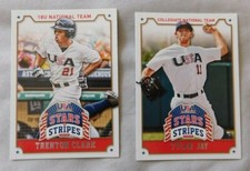 2015 USA Baseball Stars and Stripes Rc Baseball Card Pick one
