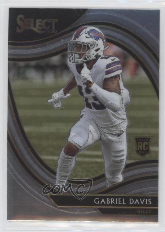 2020 Panini Select Field Level Gabriel Davis #382 w5p