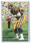 Goal Line Art Card - Jackie Slater - Gold Seal Autograph #/100