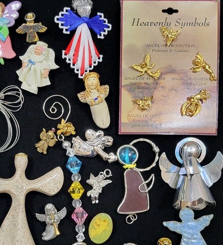 Vintage Angel Collection Divine Variety Pins, Brooches, Ornamental Style Designs - Picture 5 of 10