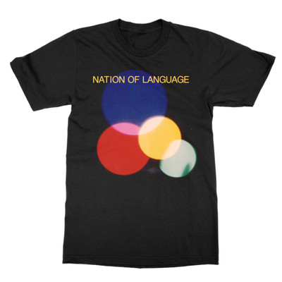 New Popular Nation of Language Full Size S to 5XL T-shirt Black K1142