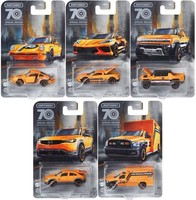 Matchbox 70Th Moving Parts HMV12 Set 5 Spielzeug-Fahrzeuge Porsche Hummer