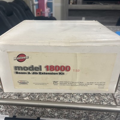 Manitowoc 18000 Boom and Jib Extension Kit - Red - TWH 1:50 Scale #005EK New