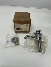 Vtg NIOB Central Brass Mfg 0255-H Self Closing Basin Faucet Hot Single Handle