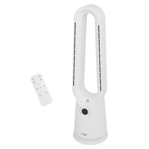 Russell Hobbs Bladeless Fan 2000W Heater & Cooling Remote Control RHBHC2030W