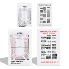 The Center Tool Card Grading New 2022 Includes 2X Centering Tool and 2X Cente...