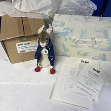 Steiff Limited Edition PETER RABBIT Rabitt 402142 22cm New Open Box Coa