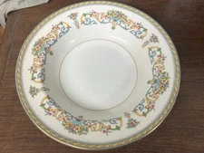 Vintage Aynsley Henley Rimmed Soup Bowl 7-7/8" Bone China, Made in England