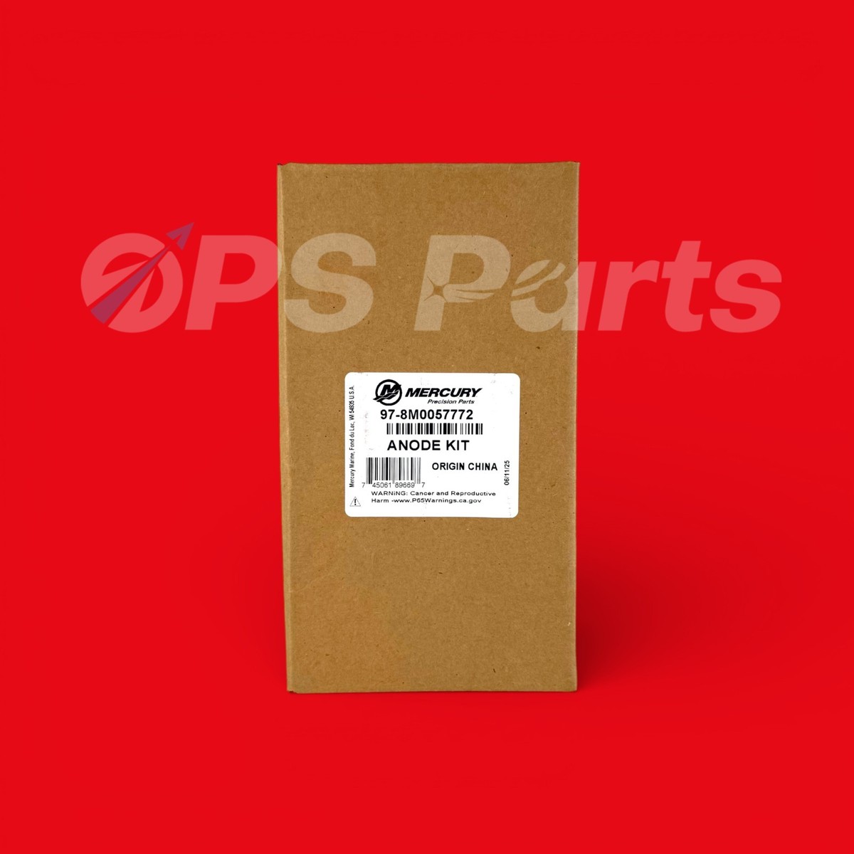 New/ OEM Mercury / Mariner 150 HP Power Trim Anode Assembly - Part