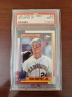 1990 TOPPS '89 M.L. DEBUT #46 KEN GRIFFEY JR. MARINERS HOF PSA 9