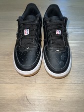 Nike Air Force 1 NBA Sneakers Black Gray Shoes CT3842-001 5.5Y NO BOX 7W