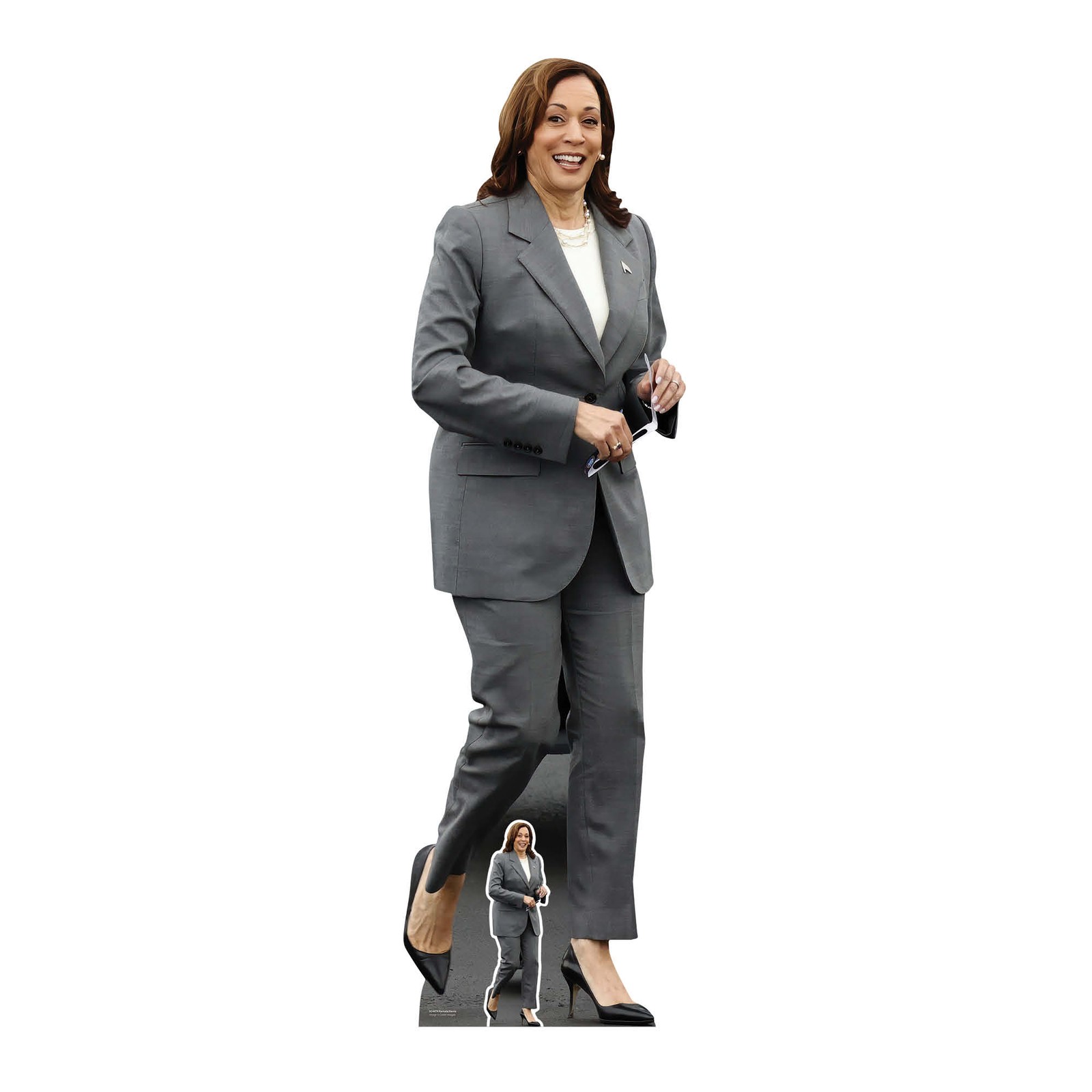 Kamala Harris Democratic Politician Cardboard Cutout with Free Mini Standee