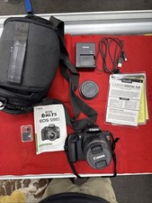 Canon EOS Rebel T5 Digital SLR Black 18-55mm Lens, Bag And Charger