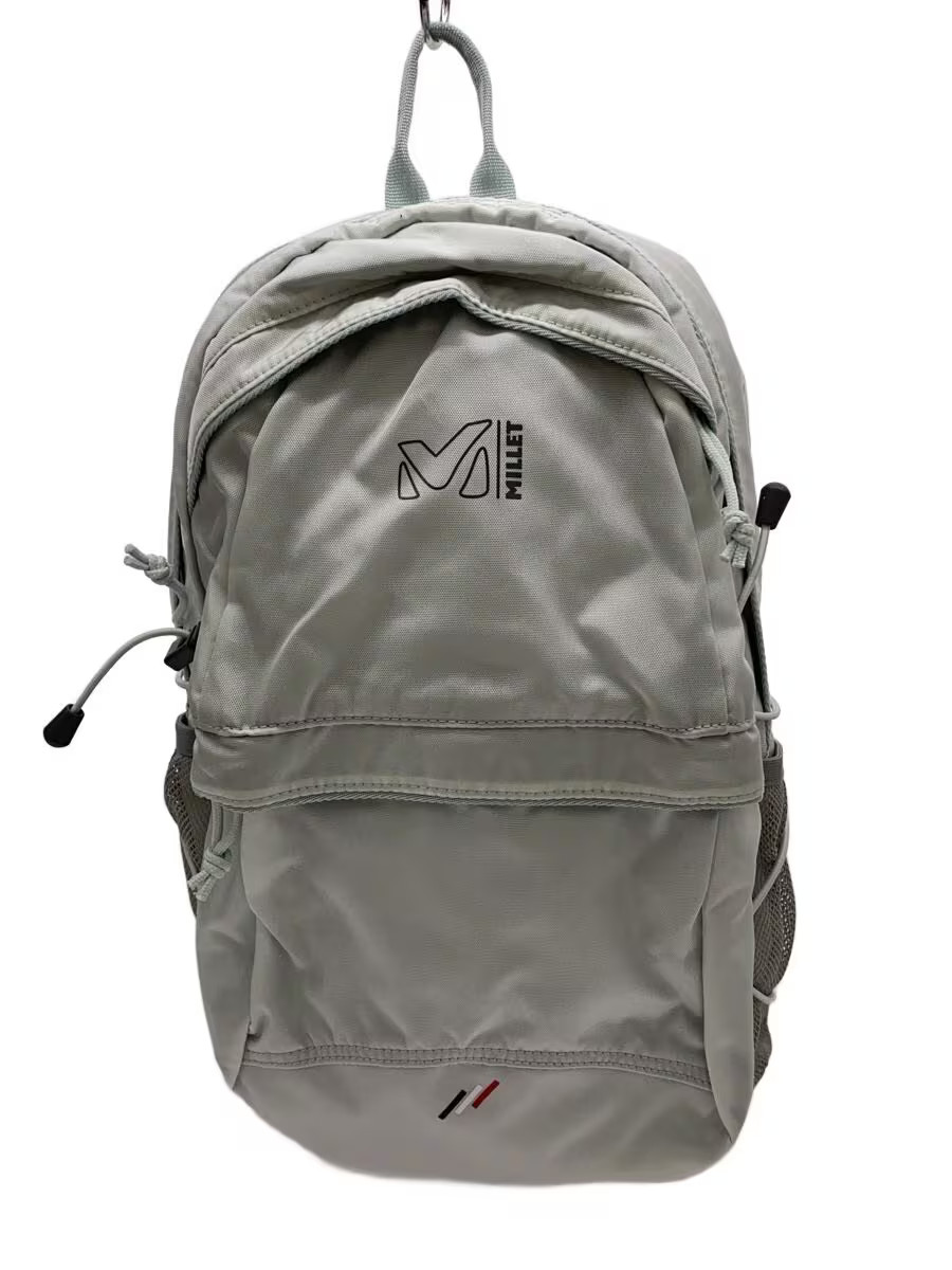 MILLET Backpack, Nylon, Gray, Solid Color, MIS0585 - image 1