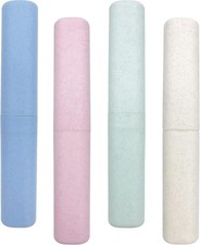 4 Pa Toothbrush Travel Case, Portable Breathable Toothbrush