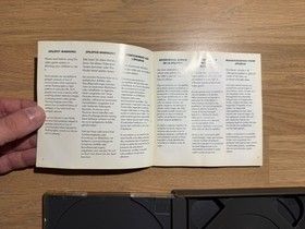 Shining Force Mega CD Case and Manual Only - Very Rare