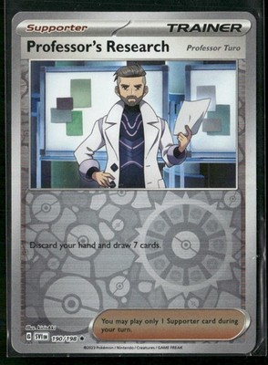 Professor's Research - SV01: Scarlet & Violet Base Set 190/198 Reverse Holo NM