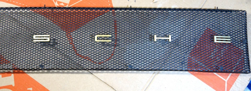 Porsche 914 916 1970-1976 motor/parrilla de tapa OEM Foto 3 de 4