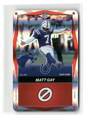 2025 UNO Elite Core Edition - Red Foil #065 Matt Gay