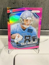 Kalel Mullings Rookie Pink Prizm Panini Prizm 2025 Titans