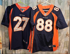 Pair of Denver Broncos NFL Jersey #88 Thomas & #27 Moreno 2010/2011