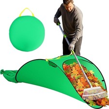 Extra Large Leaf Collector 70gal Portable Pop Up Lawn Leaf Bag Foldable Reusable