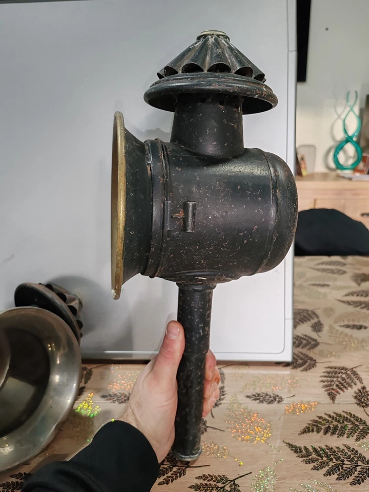 Lot De 2 ancien fallot de caleche A Bougie 🕯️ - Photo 4/4