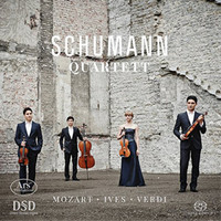 Schumann Quartet Schumann Quartett: Mozart/Ives/Verdi (Cd) Hybrid