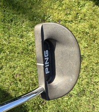 Ping Darby F Putter Classic BeCu Style Finish Original Grip Rare Model 37 Inch