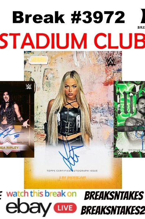 Break #3972: 2026 Topps Stadium Club WWE Hobby CASE (12 BOX) PYW
