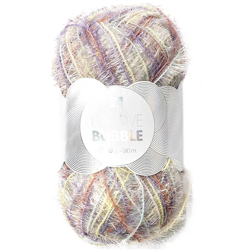 Lana Creativa! Rico - Stampa a bolle - Fb. 2 mix pastelli 50 g