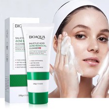 Salicylic Acid Facial Cleanser Acne Treatment Moisturizing Oil Control Skincare
