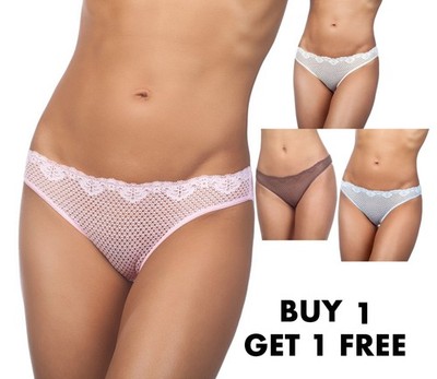 Timpa Duet Lace Low Rise Bikini Panty Underwear Style 630473 SALE
